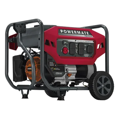 Generador Powermate PM4500 3.6 kW 120 V de Arranque Manual